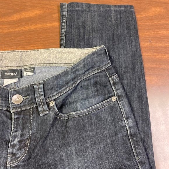 Marmot Straight Leg Jeans, Size 4, EUC - Picture 9 of 13